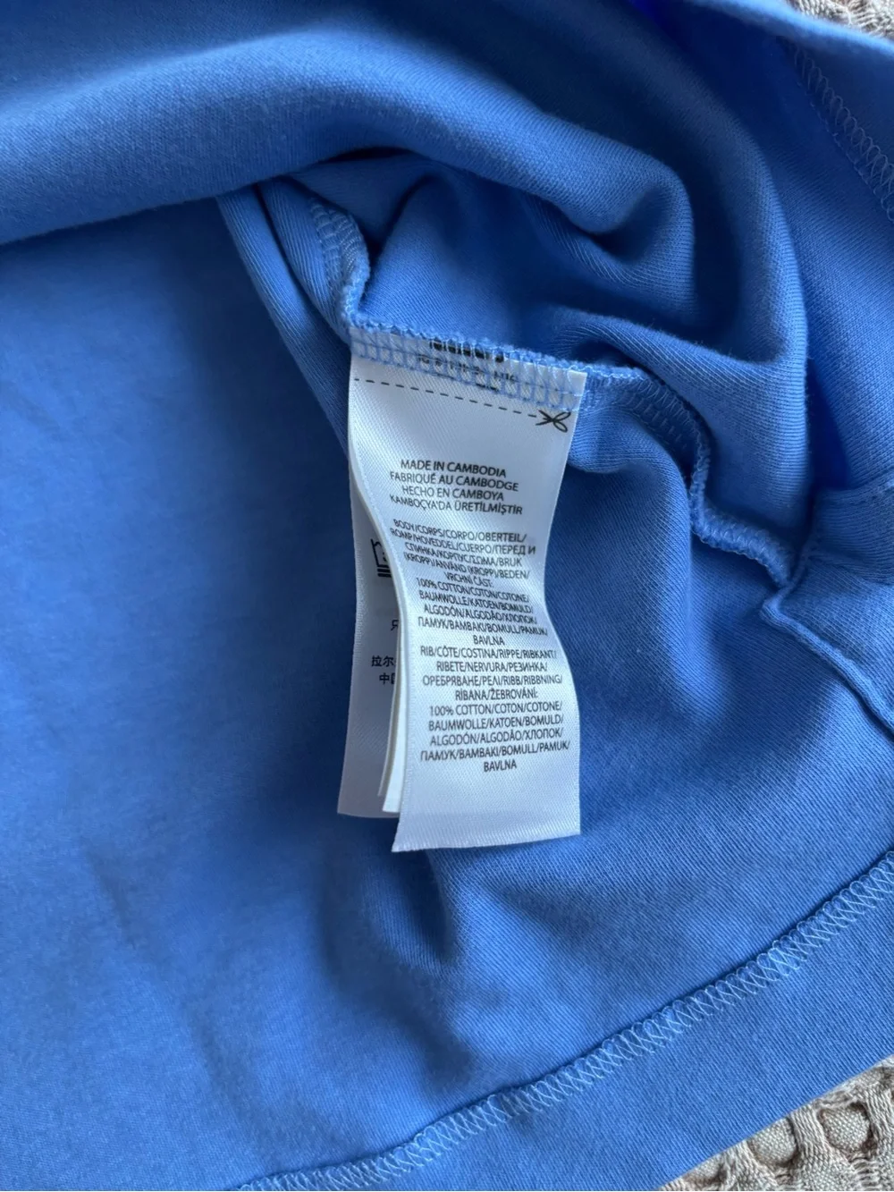 Ralph Lauren Light Blue Polo Shirt with Embroidered Pony